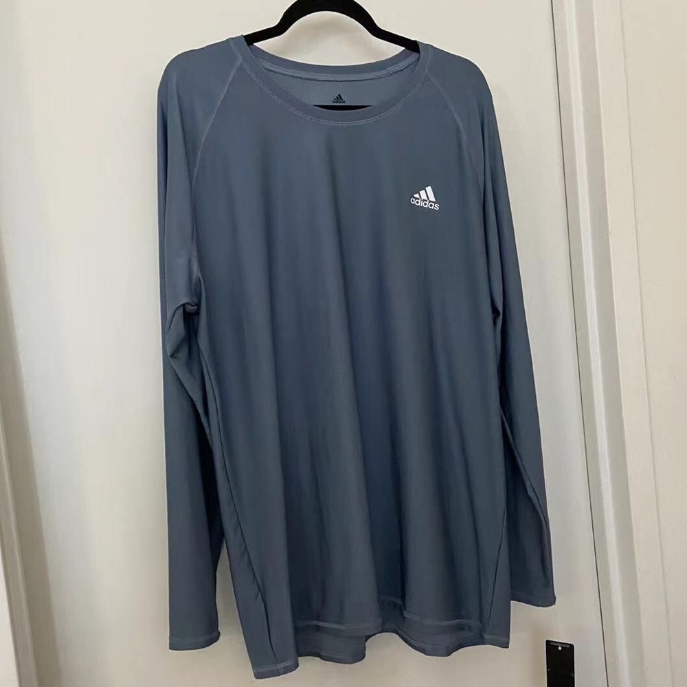 Men’s Adidas Long Sleeve Golf Tee Size 2XL